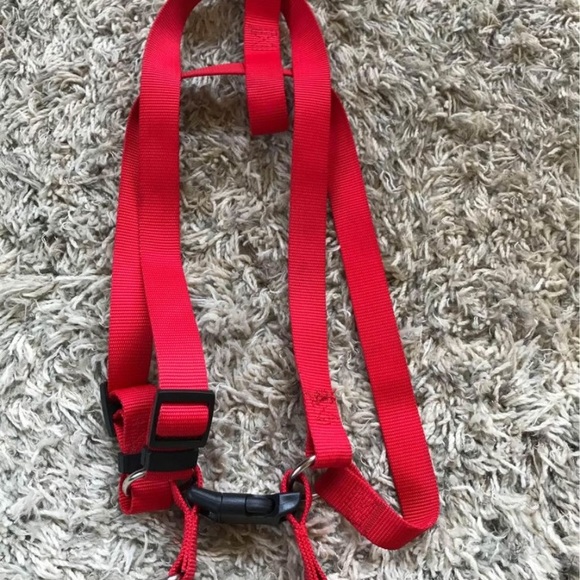 Youly's Red Webbed Nylon Dog Harness XXXLG Saint Bernard, Bull Mastiff, Big Dogs - Picture 2 of 9